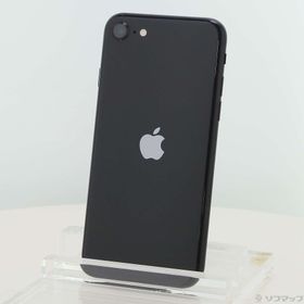 (中古)Apple iPhone SE 第2世代 64GB ブラック MHGP3J/A SIMフリー(258-ud)