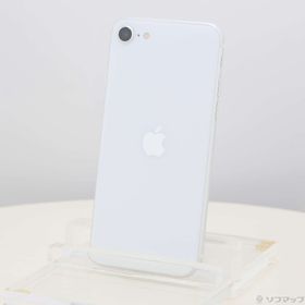 (中古)Apple iPhone SE 第2世代 128GB ホワイト MHGU3J/A SIMフリー(258-ud)