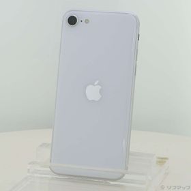 (中古)Apple iPhone SE 第2世代 128GB ホワイト MHGU3J/A SIMフリー(258-ud)