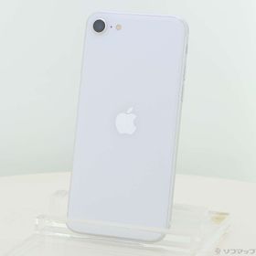 (中古)Apple iPhone SE 第2世代 64GB ホワイト MHGQ3J/A SIMフリー(258-ud)