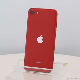 (中古)Apple iPhone SE 第2世代 64GB プロダクトレッド MHGR3J/A SIMフリー(258-ud)