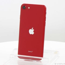 (中古)Apple iPhone SE 第2世代 64GB プロダクトレッド MHGR3J/A SIMフリー(305-ud)