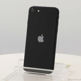 (中古)Apple iPhone SE 第2世代 128GB ブラック MHGT3J/A SIMフリー(258-ud)