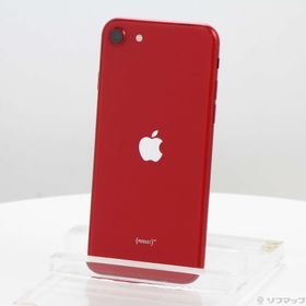 (中古)Apple iPhone SE 第2世代 64GB プロダクトレッド MHGR3J/A SIMフリー(258-ud)