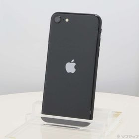 (中古)Apple iPhone SE 第2世代 64GB ブラック MHGP3J/A SIMフリー(258-ud)