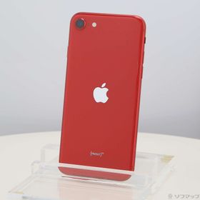 (中古)Apple iPhone SE 第2世代 64GB プロダクトレッド MHGR3J/A au(258-ud)