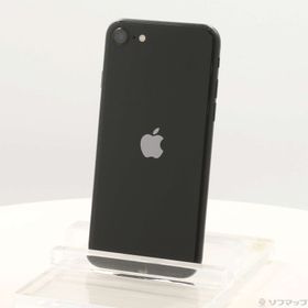 (中古)Apple iPhone SE 第2世代 64GB ブラック MHGP3J/A SIMフリー(297-ud)