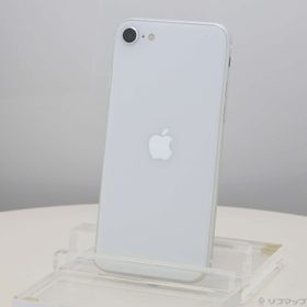 (中古)Apple iPhone SE 第2世代 64GB ホワイト MHGQ3J/A SIMフリー(258-ud)