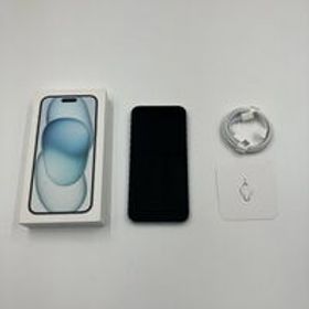 中古 【国内版SIMフリー】Apple iPhone15 Plus 256GB ブルー MU0N3J/A 161158 状態： B:良品