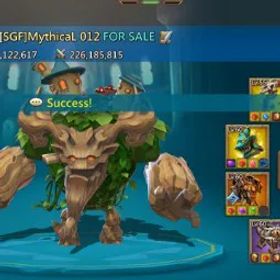 ロードモバイル ##426## Might 1.6B| Troops 23| T5| 1 cup gold| Stat 793 844 794| Wonder 2 80%| Legs sigil| Slot 5| Gems 1.25M