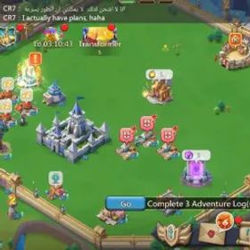 ロードモバイル Castle 13 ⚡ Troops kill 85 ⚡ player level 31 ⚡ VIP 5 ⚡ might 653K ⚡ gems 7k