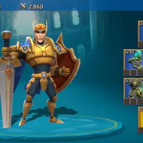 ロードモバイル LORDS MOBILE ACCOUNT CASTLE 25 | KINGDOM 1991 | 34M+ Might - Ref: 9990