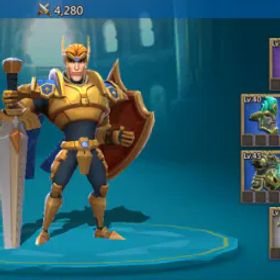 ロードモバイル 🏰 Lords Mobile Account | 🌎 Kingdom 1987 | ⚔️ 30M+ Power | 💎 150.000+ Gems | REF: 3906