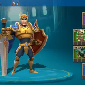 ロードモバイル 🏰 Lords Mobile Account | 🌎 Kingdom 1987 | ⚔️ 30M+ Power | 💎 150.000+ Gems | REF: 1014
