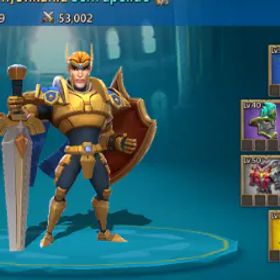 ロードモバイル Conta banco para Lords Mobile - Reino 1.909 | Poder: 69.468.219 | 5 Marchas | Level +25 do Castelo | ID. Prod. 4872