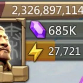 ロードモバイル Rally LEAD 2.32B Might 985% Cav Blast 5 Fam Slots T5
