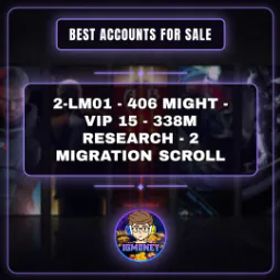 ロードモバイル 2-LM01 - 406 MIGHT - VIP 15 - 338M RESEARCH - 2 MIGRATION SCROLL
