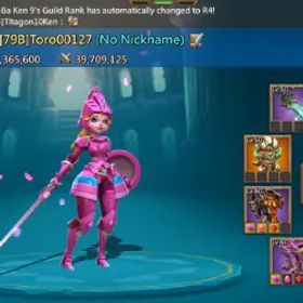 ロードモバイル 🕹️ 🎮 N E X U S - E M P O R I U M 👾 ⚡4-LM09 - Accouunt 1B5 ( Can Move to 1100 ) - Research 503M