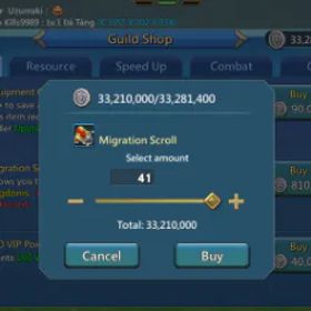 ロードモバイル 🕹️ 🎮 N E X U S - E M P O R I U M 👾 ⚡1-LM12 - 1B4 Might - V15 - Lv 60 - 539M Research - 33M Troops - 42 Migration Scroll + 2,4M Gems