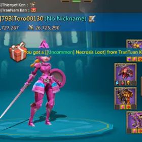 ロードモバイル 🕹️ 🎮 N E X U S - E M P O R I U M 👾 ⚡4-LM06 - Accouunt 1B5 ( Can Move to 1190 ) - Research 583M - ATK 421- 469- 438%