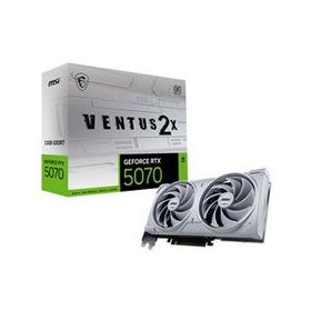 ★MSI GeForce RTX 5070 12G VENTUS 2X OC WHITE [PCIExp 12GB]【グラフィックボード・ビデオカード】【送料無料】