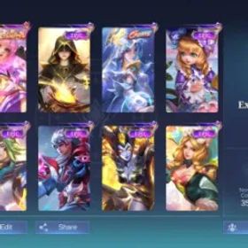 モバイルレジェンド ML# 1530 valetiane oddett EPIC lunox Valir Change Vale irthil khufra emblem Max close