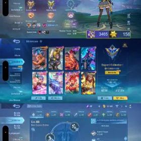 モバイルレジェンド Lv 77 | 198 Skins 👑 Max