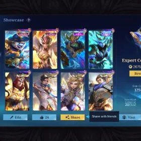モバイルレジェンド 125 SKINS 👑 79 HEROS 💥