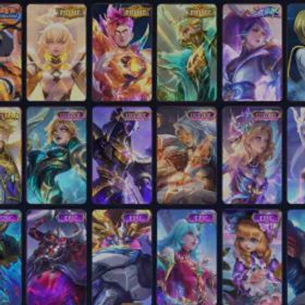 モバイルレジェンド EXALTED COLLECTOR 1 + LEGEND FRANCO + ASPIRANT FANNY + NARUTO + KURAPIKA + COLLECTOR GRANGER + ALLSTAR HANABI + NEOBEAST PHARSA + 3 PRIME SKINS + 5 LUCKYBOX