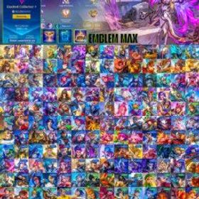 モバイルレジェンド 🎭329 Skins🔥||⭐Lvl-87⚡||💎Exalted Collector👑||🛡️All Emblem Maxed💯||🦸133 Heroes🔥||🌌Dimension Walker✨||🌟Twilight Star🔥||💫Cosmic Finality✨||📱iOS&Android