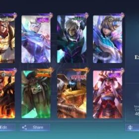 モバイルレジェンド SNF 169 Skins | 98 Heros | Roger Grimlock | Thamuz TF | Natalia Collector | Gusion Venom | Badang Seiya | Claude Valentine | Emblem Max | Reccal Flower Epic