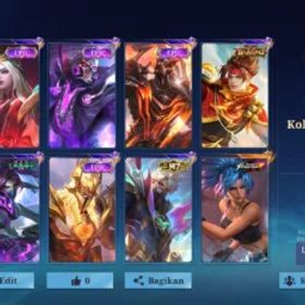モバイルレジェンド PLR 247 Skins | Karina KOF | Granger M7 | Claude Blazing | Epic Skins Good Include 🚨🔥 | Emblem Max | Recall Good | Renowned IV | Others Skins View SS ✨