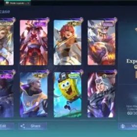 モバイルレジェンド 298R | Infernal Magister Faramis, Dragon's Maw Clint | 166 Skins