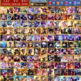 モバイルレジェンド World Collector 609k + Collection point, Secure Galaxy Collector Next Update, 857 Skins, 12 Legends, 36 Collectors. many collab.