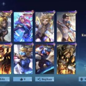 モバイルレジェンド SOO 235 Skins | 133 Heros | Ex Immortal ⭐111 | Natalia Collector | Odette Luckybox | Cyclops SB | Vale Garaa | Badang Seiya | Epic Skins 11 | Dragon 2 | Meow 3