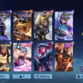 モバイルレジェンド ILC 140 Skins | 98 Heros | Roger TF | Natalia Collector | Fanny Valentine | Vale Garaa | Deluxe Skins 9 | Emblem Have | Reccal Good | View SS | Expert IV