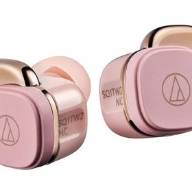 Audio-technica ヘッドホン・イヤホン ATH-SQ1TW2NC-PK [ピンク]