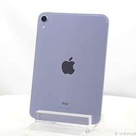 iPad mini 第6世代 64GB パープル MK8E3J／A SIMフリー ［8.3インチ液晶／A15-Bionic］