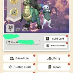 モンスターハンターNow HR 179 ~ 22 Weapon Grade 10 Max High End Account $400