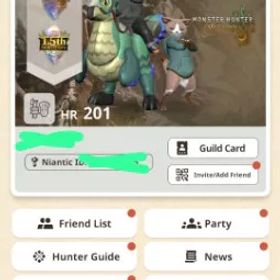 モンスターハンターNow HR 201 ~ Gunlance Glavenus & Magnamola & Legiana Grade 10/5