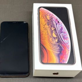 【ジャンク】iPhone Xs 64GB ゴールド docomo -SP904-
