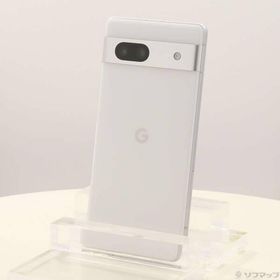 〔中古〕GOOGLE(グーグル) Google Pixel 7a 128GB スノー GOSAU2 Softbank SIMフリー〔262-ud〕