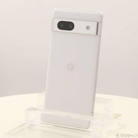 〔中古〕GOOGLE(グーグル) Google Pixel 7a 128GB スノー GA04274-JP docomo SIMフリー〔377-ud〕