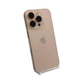 【全額返金保証】【最速発送】 iPhone Pro 16 128GB デザートチタニウム SIMフリー 白ロム 美品 動作確認済 90%