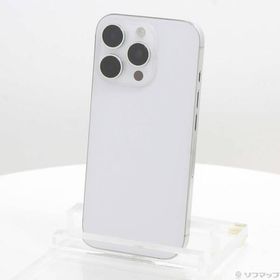 〔中古〕Apple(アップル) iPhone16 Pro 128GB ホワイトチタニウム MYMW3J／A SIMフリー〔349-ud〕
