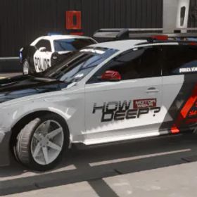 Car Parking Multiplayer 🔥 [CPM2] Vinyl / Livery Audi RS4 with Police + Air Sus Unlocked in your account