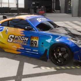 Car Parking Multiplayer 💎 [CPM2] Vinyl Nissan 350Z Z33 Spoon Sports Edition Drift Tuning Juicy Vinyl in your account
