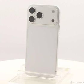 〔中古〕Apple(アップル) iPhone17 Pro Max 1TB シルバー MFYF4J／A SIMフリー〔352-ud〕