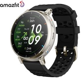 アマズフィット AMAZFIT スマートウォッチ Active 3 Premium アペックスシルバー 腕時計 メンズ レディース GPS ランニング マラソン ウ