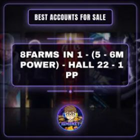 ライキン 8FARMS IN 1 - (5 - 6M POWER) - HALL 22 - 1 PP